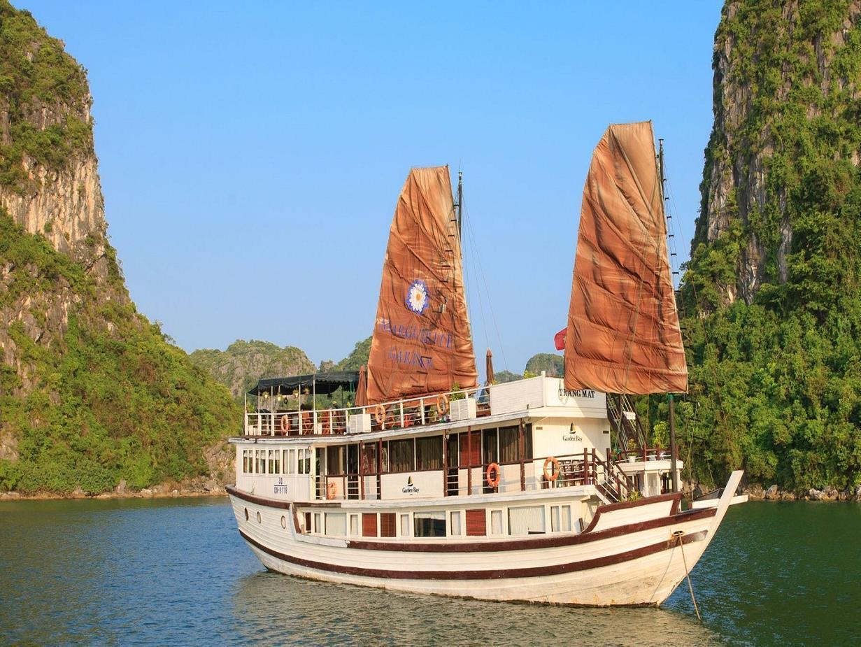 Hotel Garden Bay Cruise Ha Long Exterior foto