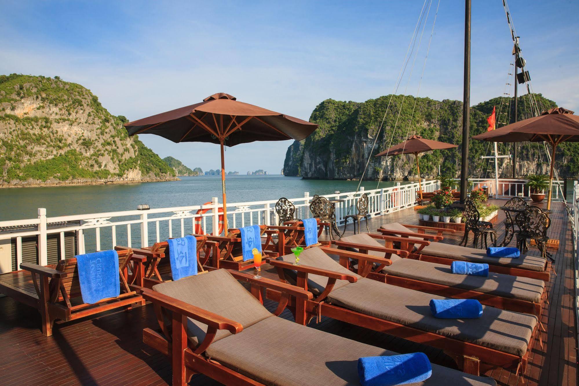 Hotel Garden Bay Cruise Ha Long Exterior foto
