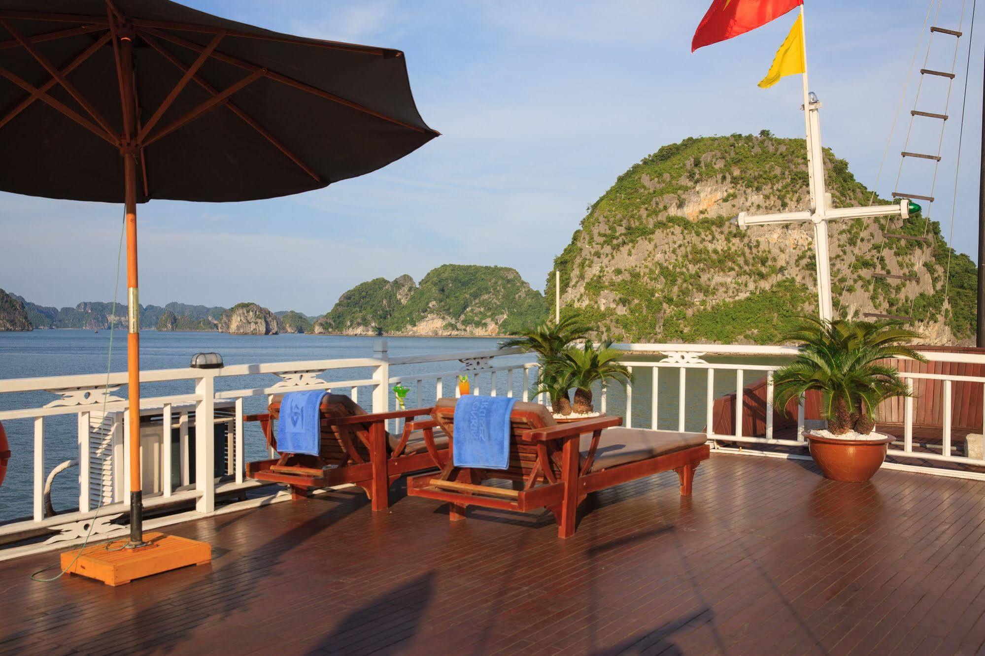 Hotel Garden Bay Cruise Ha Long Exterior foto